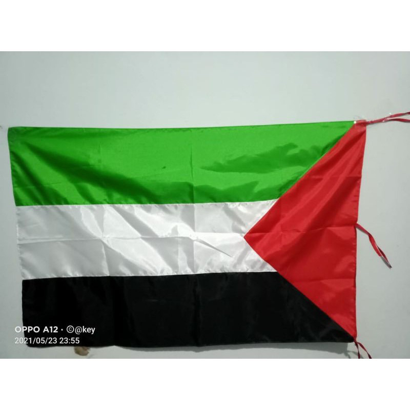 BENDERA PALESTINA UKURAN SEDANG