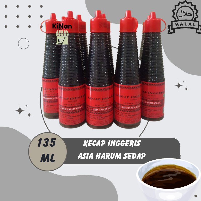 

Kecap Inggris / Kecap Inggeris Asia Harum Manis 135ml /saos sauce