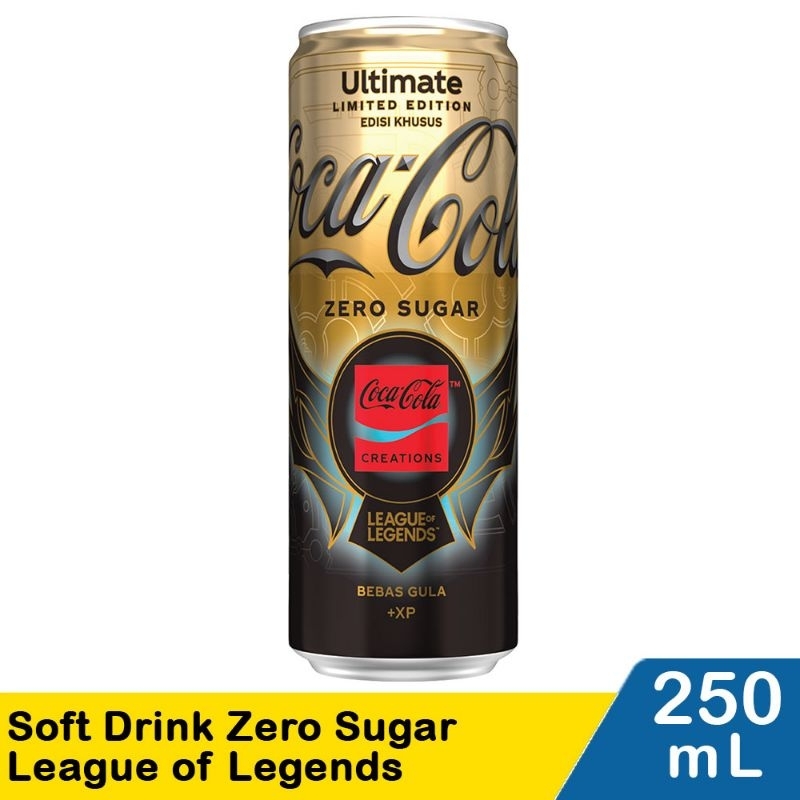 

Coca Cola Soft Drink Zero Sugar League Of Legends 250mL