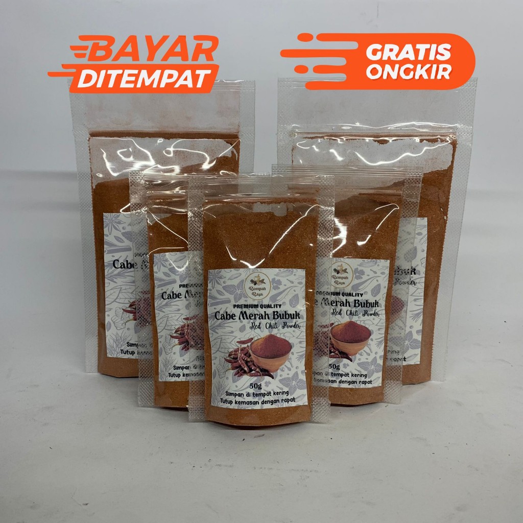 

100gr Cabe Bubuk / Ground Chili / Rempah / PREMIUM