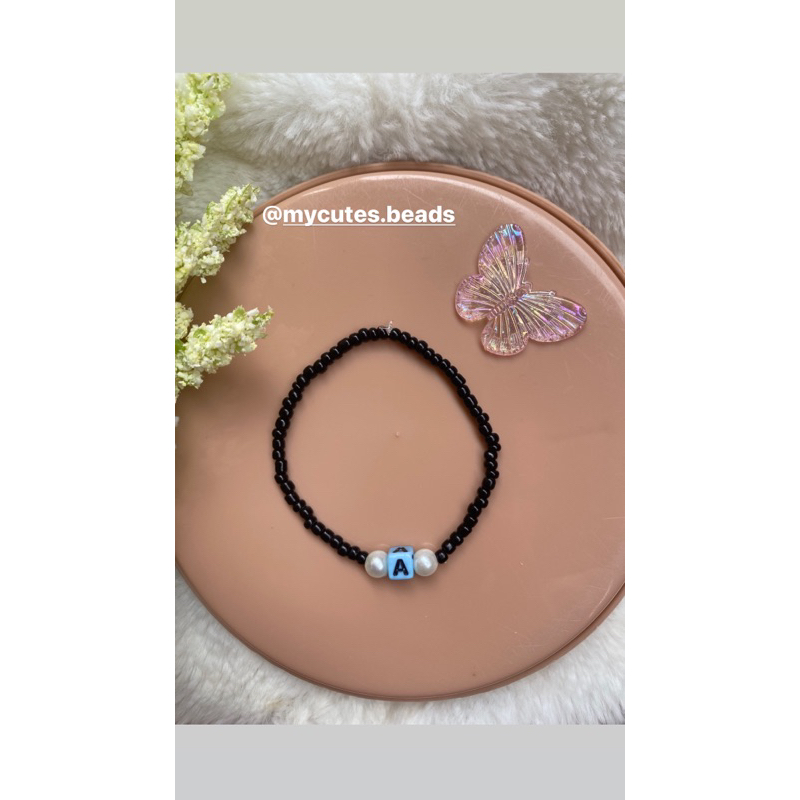 BRACELET BEADS HURUF | GELANG MANIK HURUF