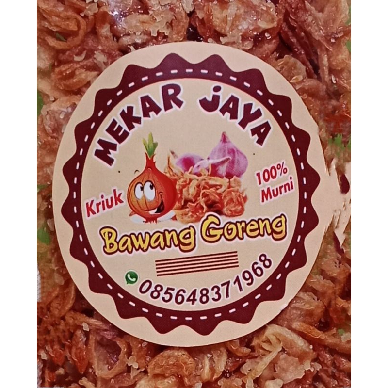 

Bawang Goreng Mekar Jaya Kriuk