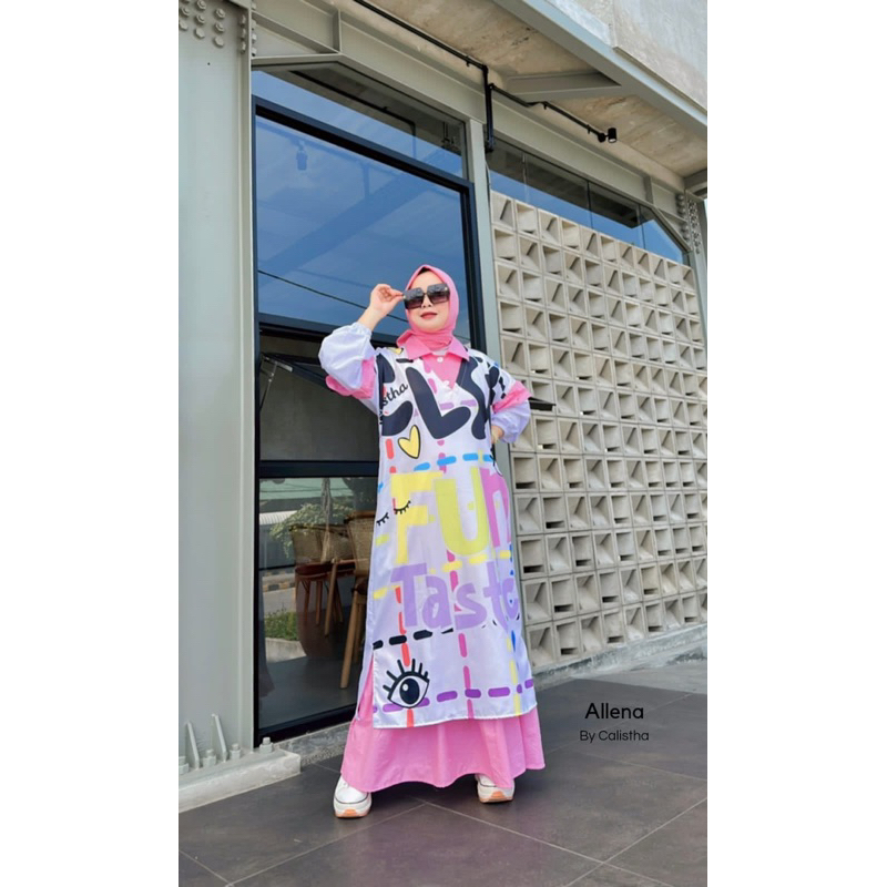 abaya dress alena calista