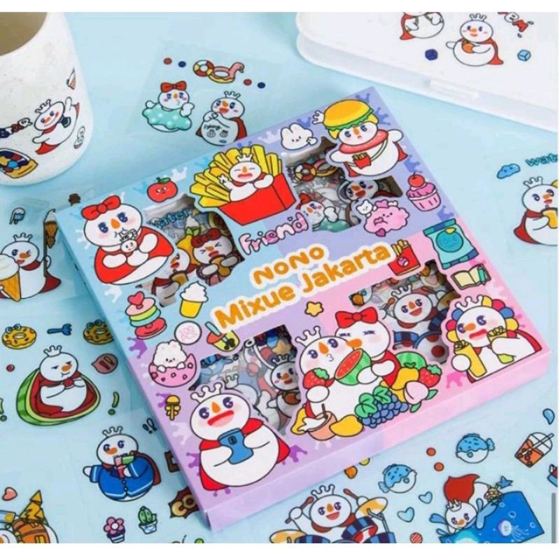 

STICKER MIXUE, SANRIO, MELODY ISI 100 LEMBAR