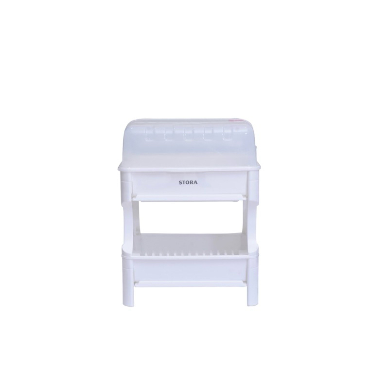 Rak Piring Plastik, Rak Piring Susun, Rak Piring Tingkat 2 susun