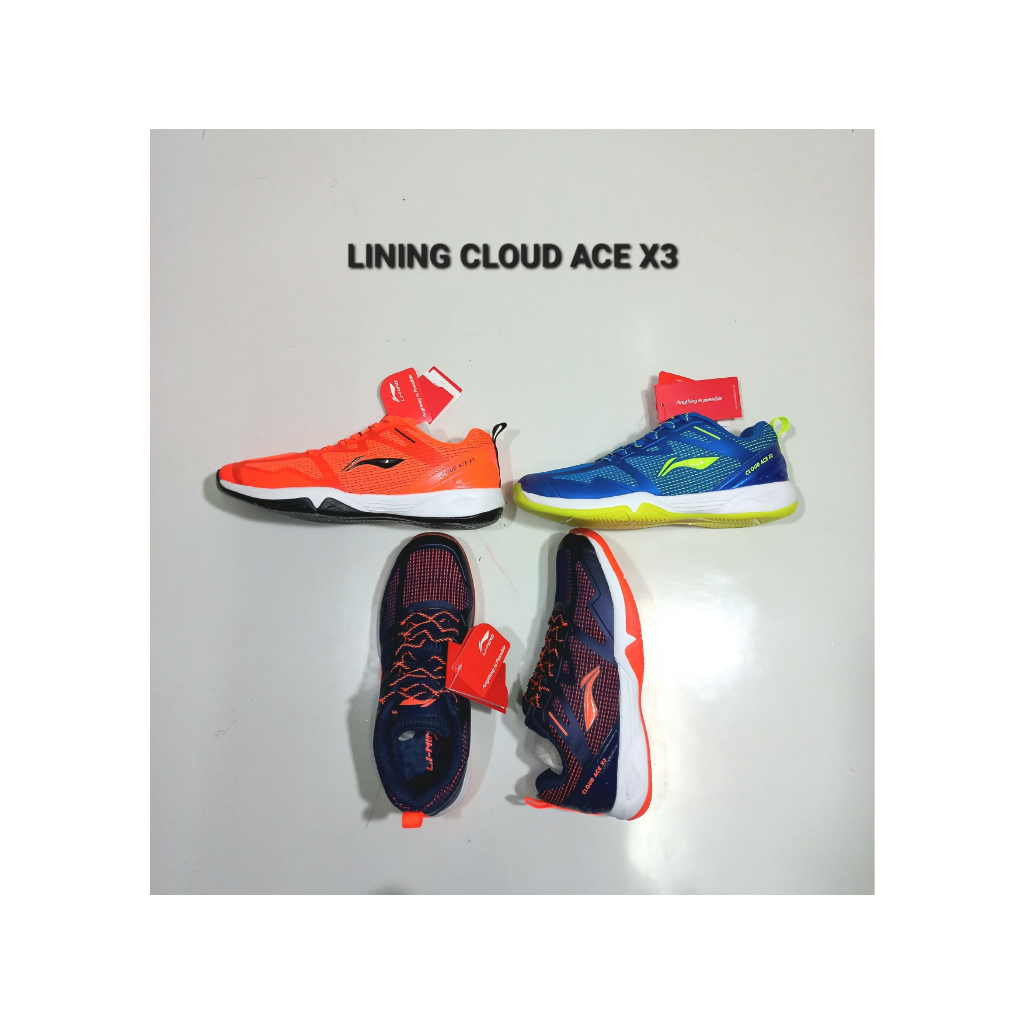 SEPATU LINING CLOUD ACE X3, LINING ULTRA SPEED
