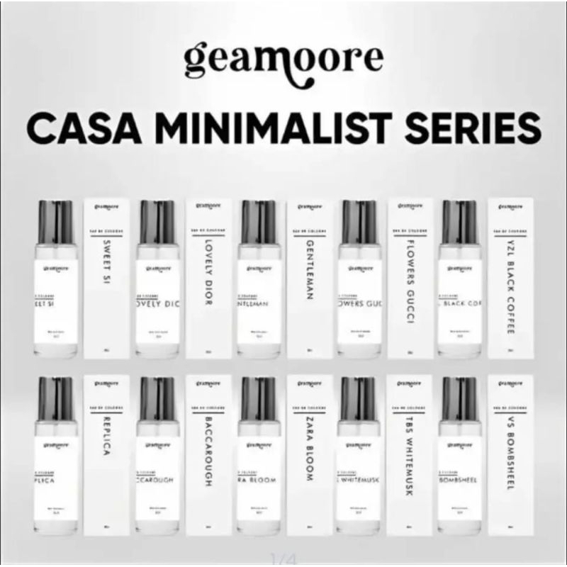♥️HEALTH CARE♥️ GEAMOORE CASSA SERIES 30ML | PARFUM CATUR CASSA | ORIGINAL BPOM✔️