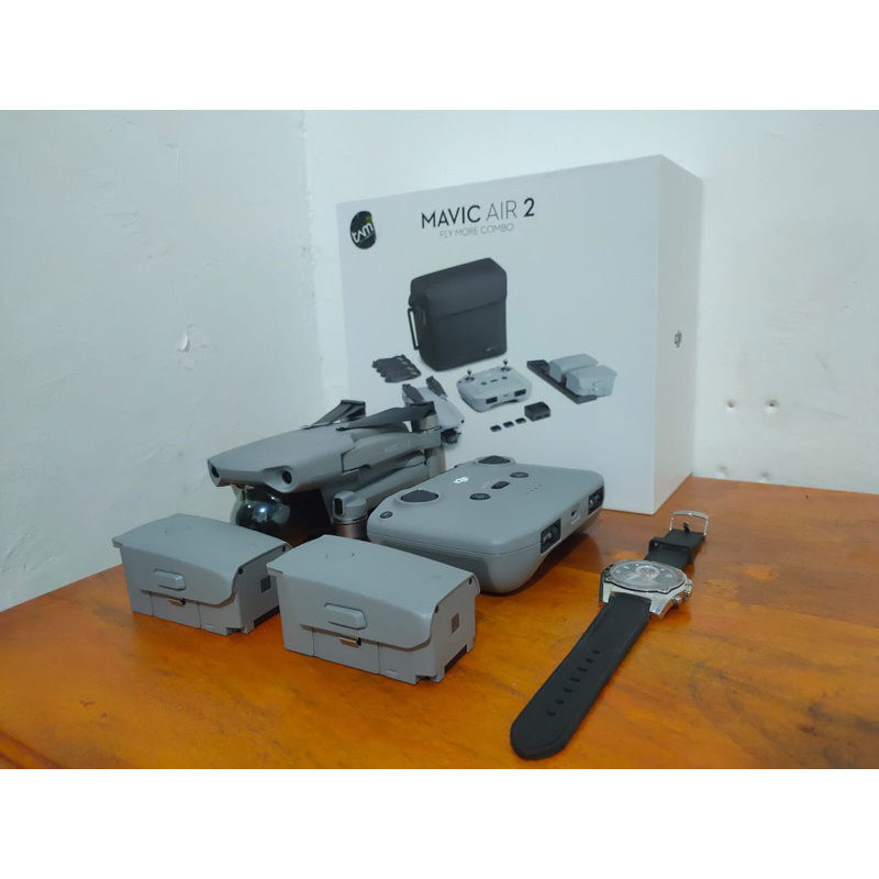 DJI Mavic Air 2 Fly More Combo cc  20-21-24 Second Like New