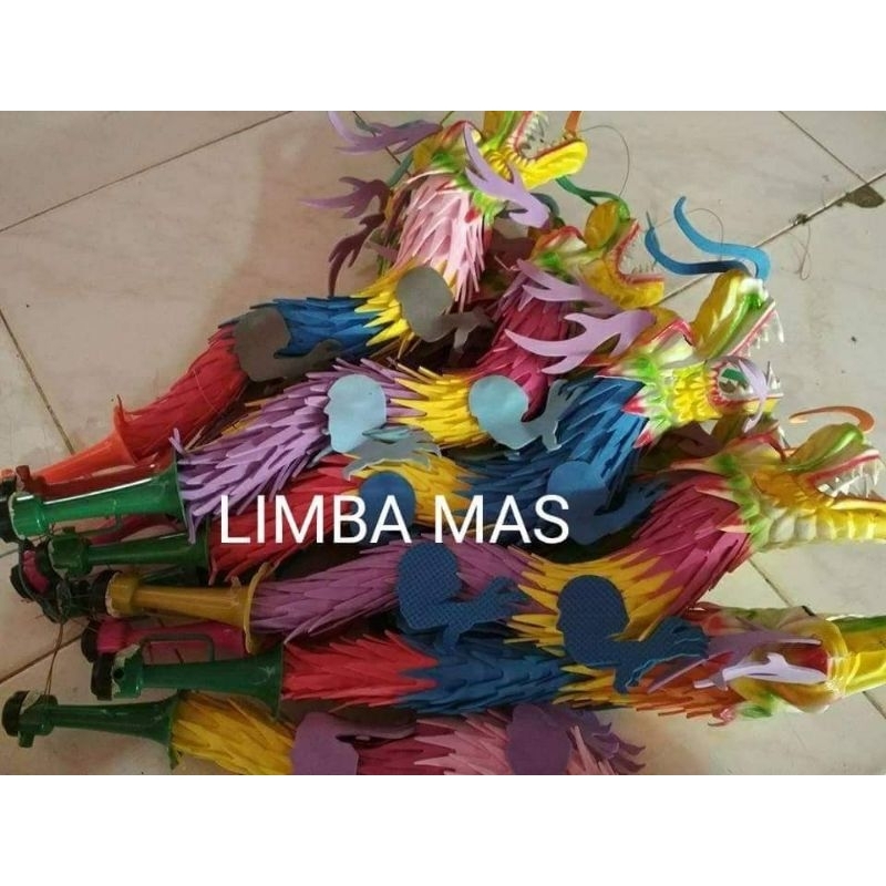 Evrydaygift Terompet Naga Kertas Isi 20 Pcs // Terompet Tahun // Terompet Kertas // Terompet Naga //