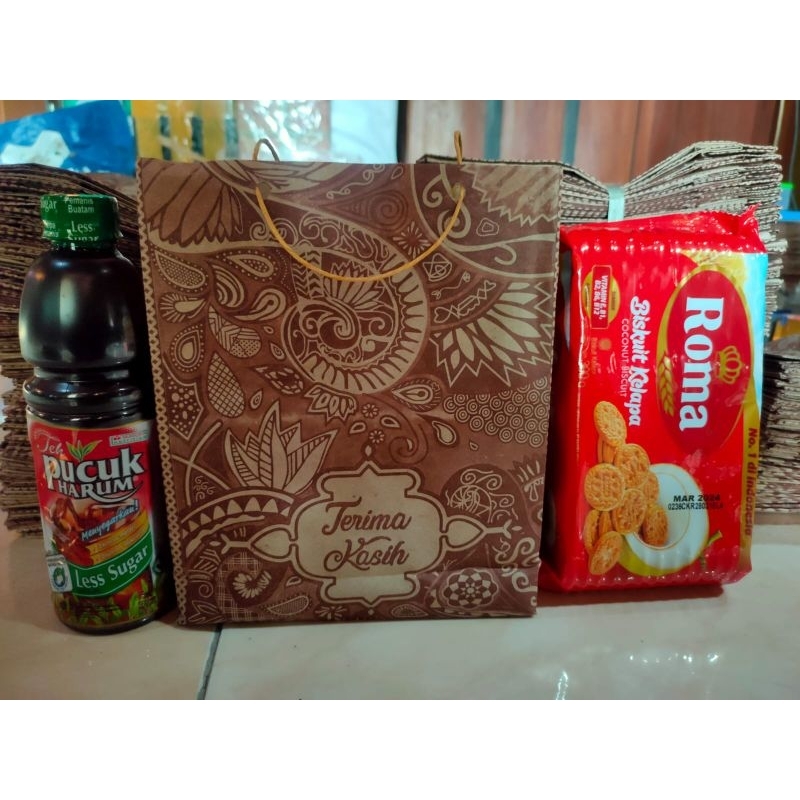 

MURAHHH!!! 100PCS PAPERBAG MOTIF BATIK TERBARU