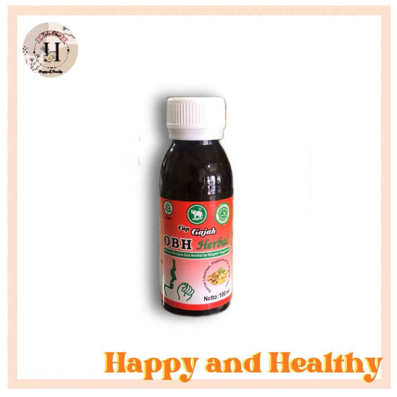 

OBH Herbal Sirup | Cap Gajah | Netto: 100ml