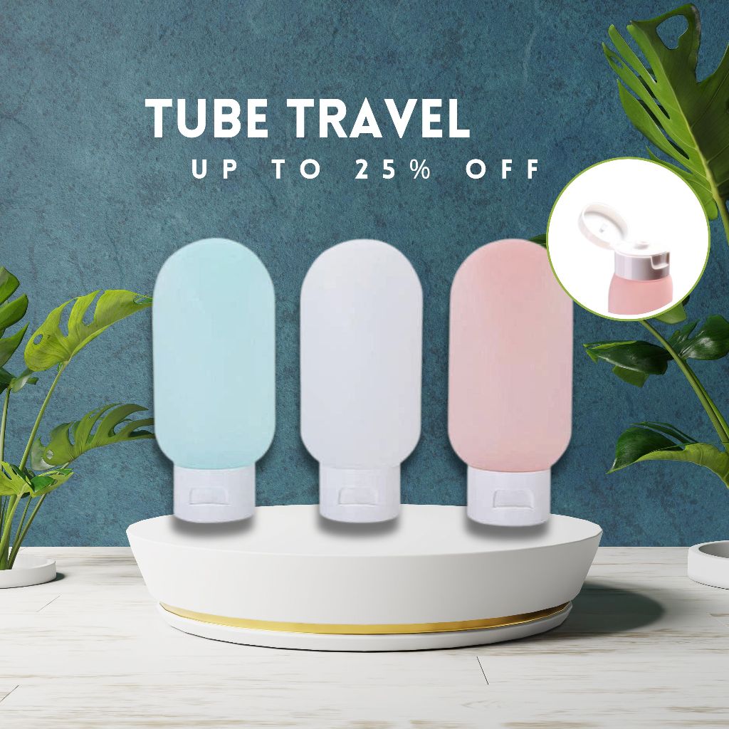 TABUNG PLASTIK TRAVEL SET | Botol Travel