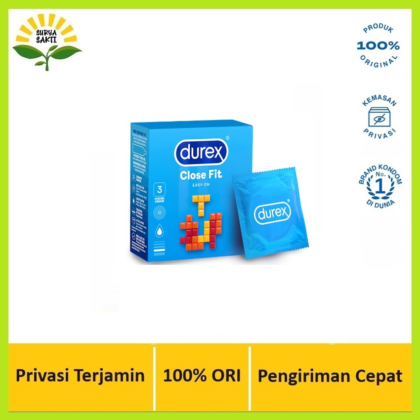 Kondom Durex Close Fit 3's