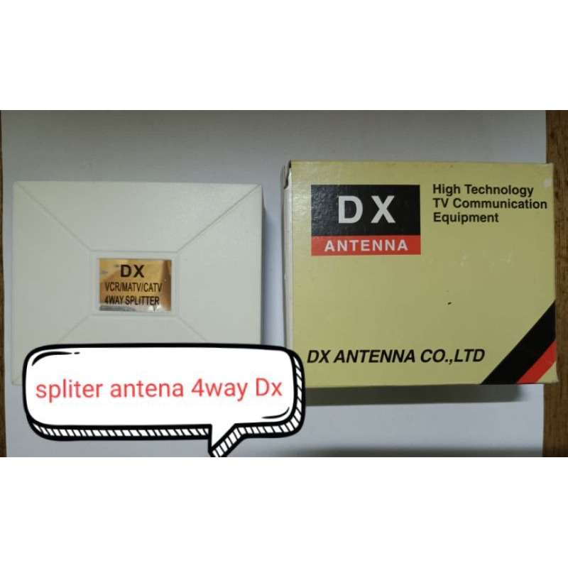 Splitter Antena DX 4Way