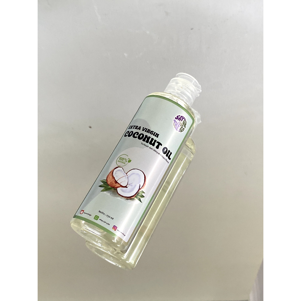 

Home Made VCO - Extra Virgin Coconut Oil 100 ml / 250 ml (Minyak Kelapa Murni) Tutup / Spray