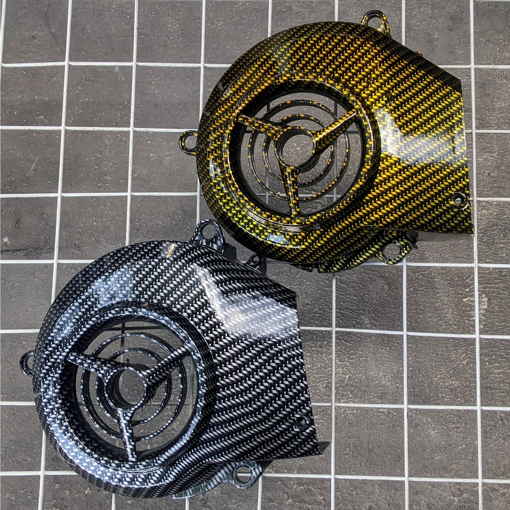 Tutup kipas karbon Mio Sporty, Soul, Fino karbu, Smile