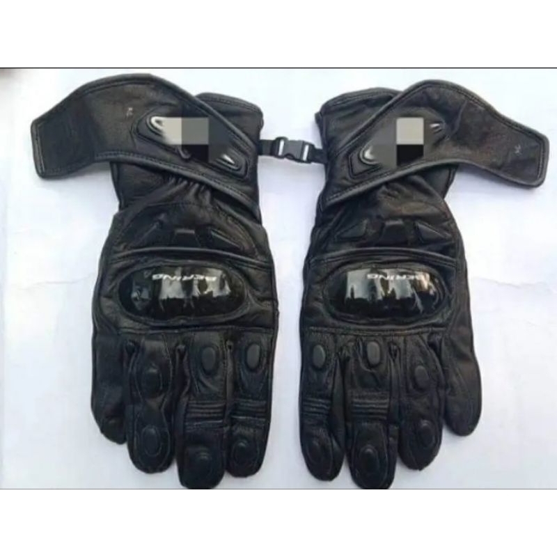 Sarung Tangan Motor Full Kulit Asli Garut Original 100%