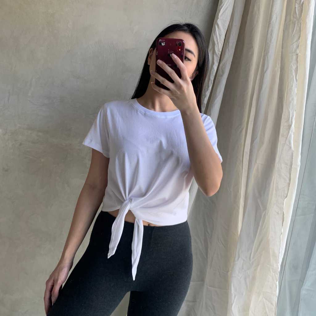 MIKA COTTON TOP - ATASAN WANITA CROP TOP