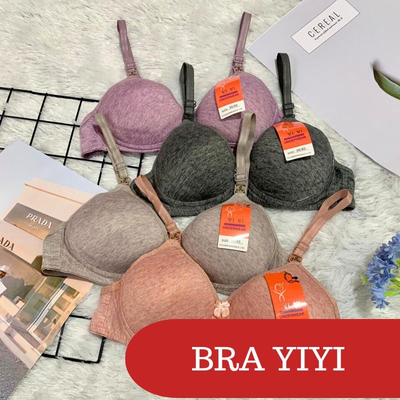RC Bodyfit Yiyi Bra/Bh sport Busa Tipis Tanpa Kawat