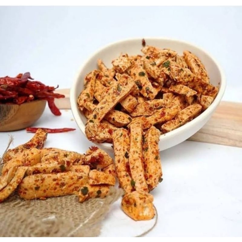 

BASRENG | BASRENG DAUN JERUK | BASRENG DAUN JERUK KRIUK GURIH VIRAL | SNACK JAJANAN PEDAS