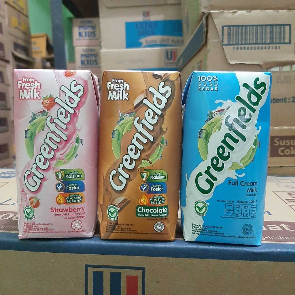 

Greenfields 200 ml 1 dus isi 32pcs (khusus Sameday/Instant)