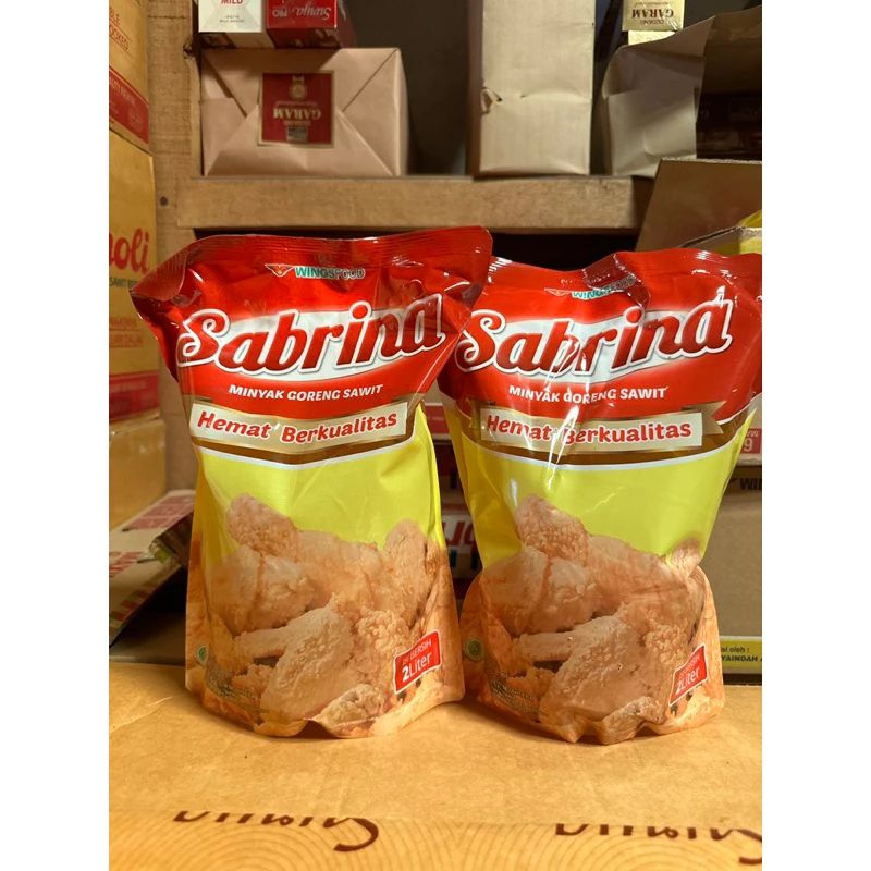 

MINYAK GORENG SABRINA 2 LITEEERRRR