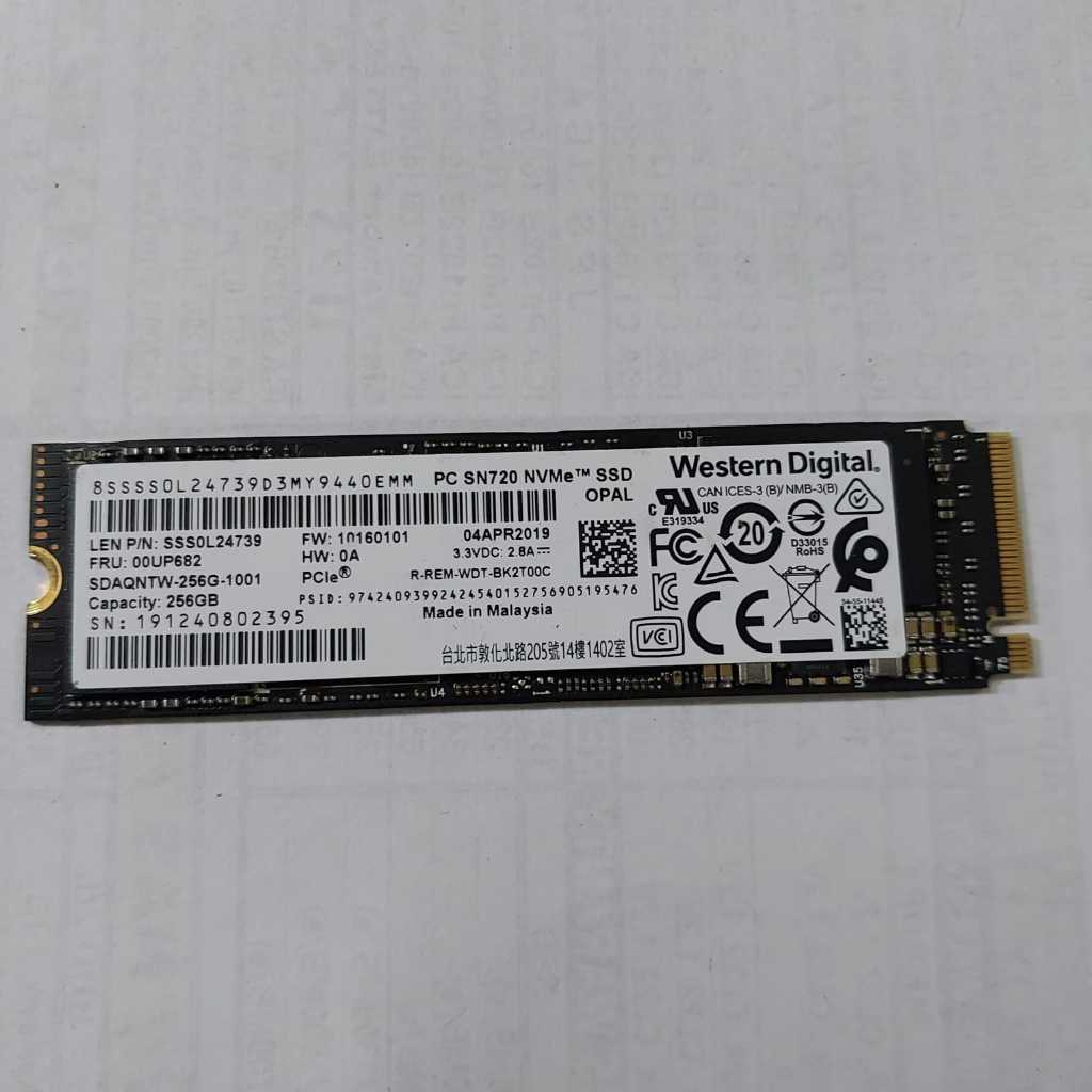 SSD M.2 NVME 256GB WD SN720 ORIGINAL