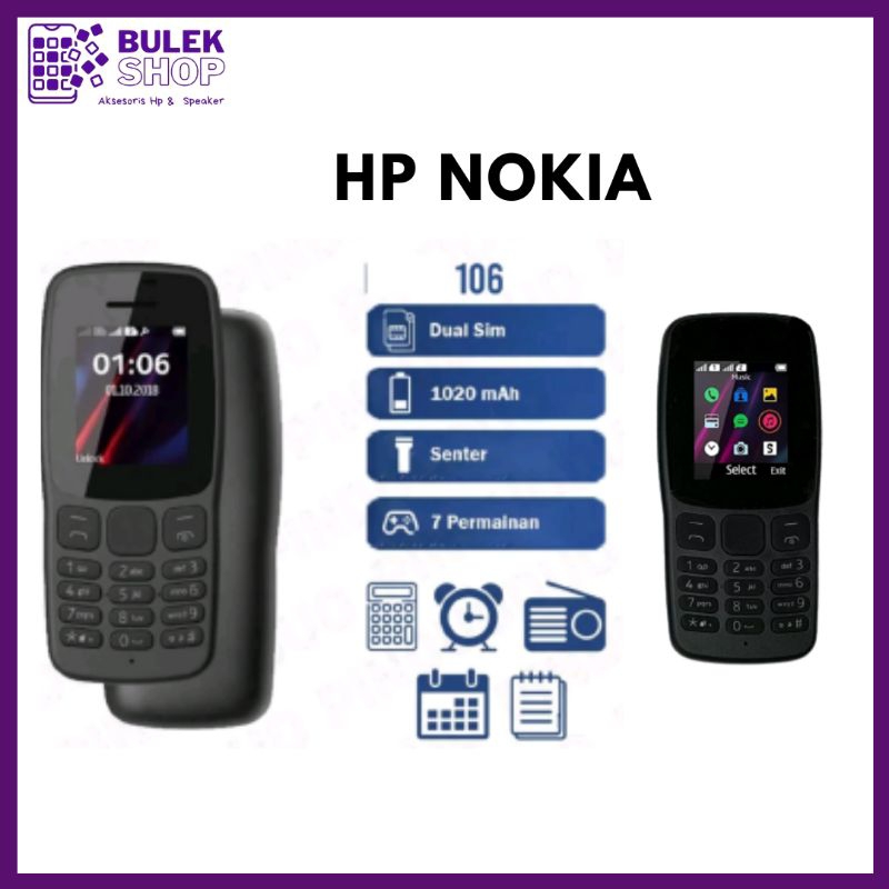 HP Nokia 106/HP murah/HP telpon