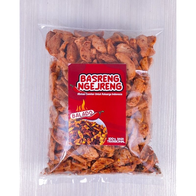

Basreng Daun Jeruk Balado 500g