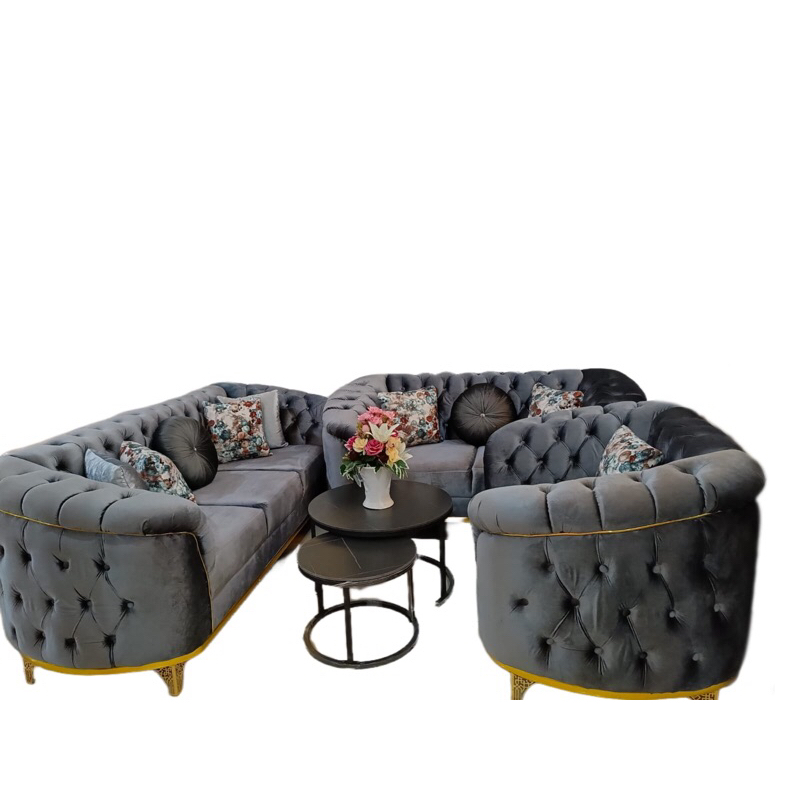 sofa kancing minimalis 321