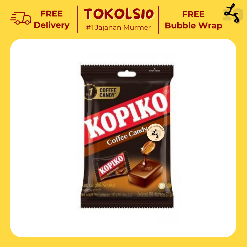 

NEW Permen Kopiko Coffee Candy Isi 50 pcs @3.5gr