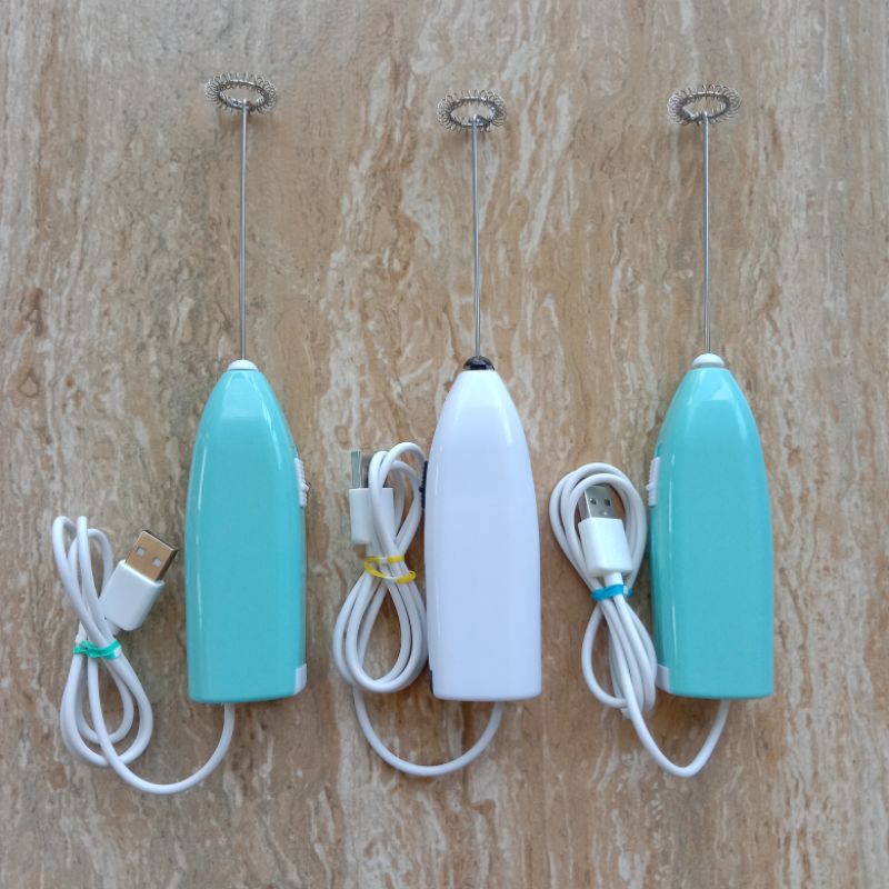 hand mixer mini elektrik tanpa baterai pengocok pengaduk telor kopi milk