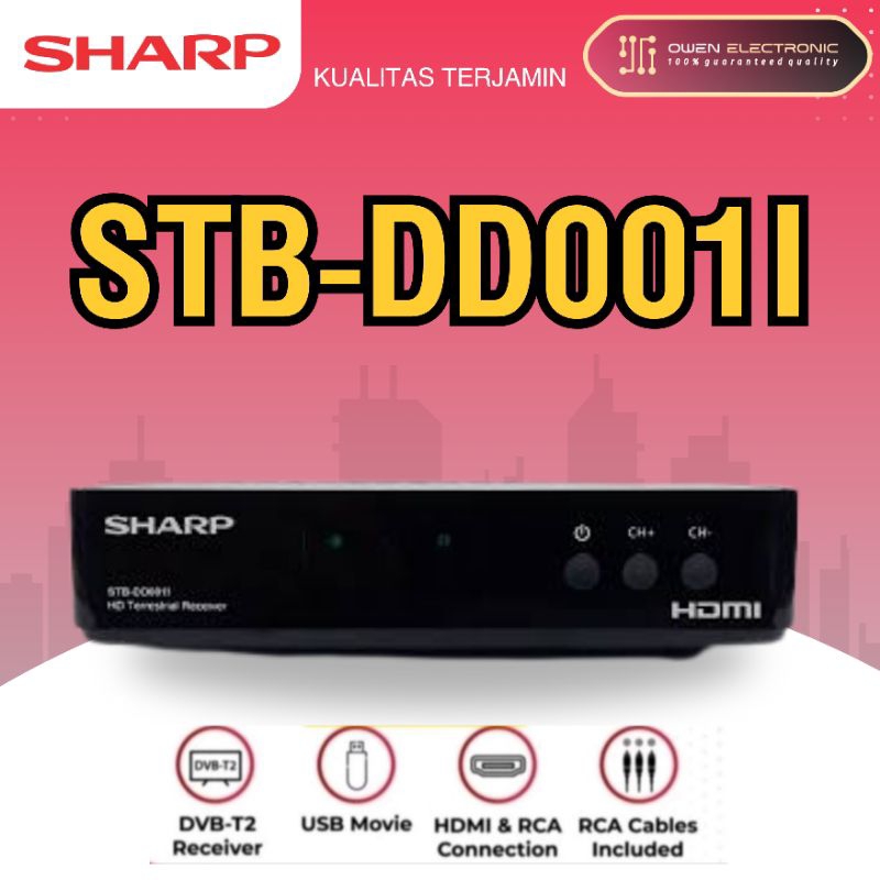 SHARP STB digital STB-DD001i/ STB DD01i
DVB-T2