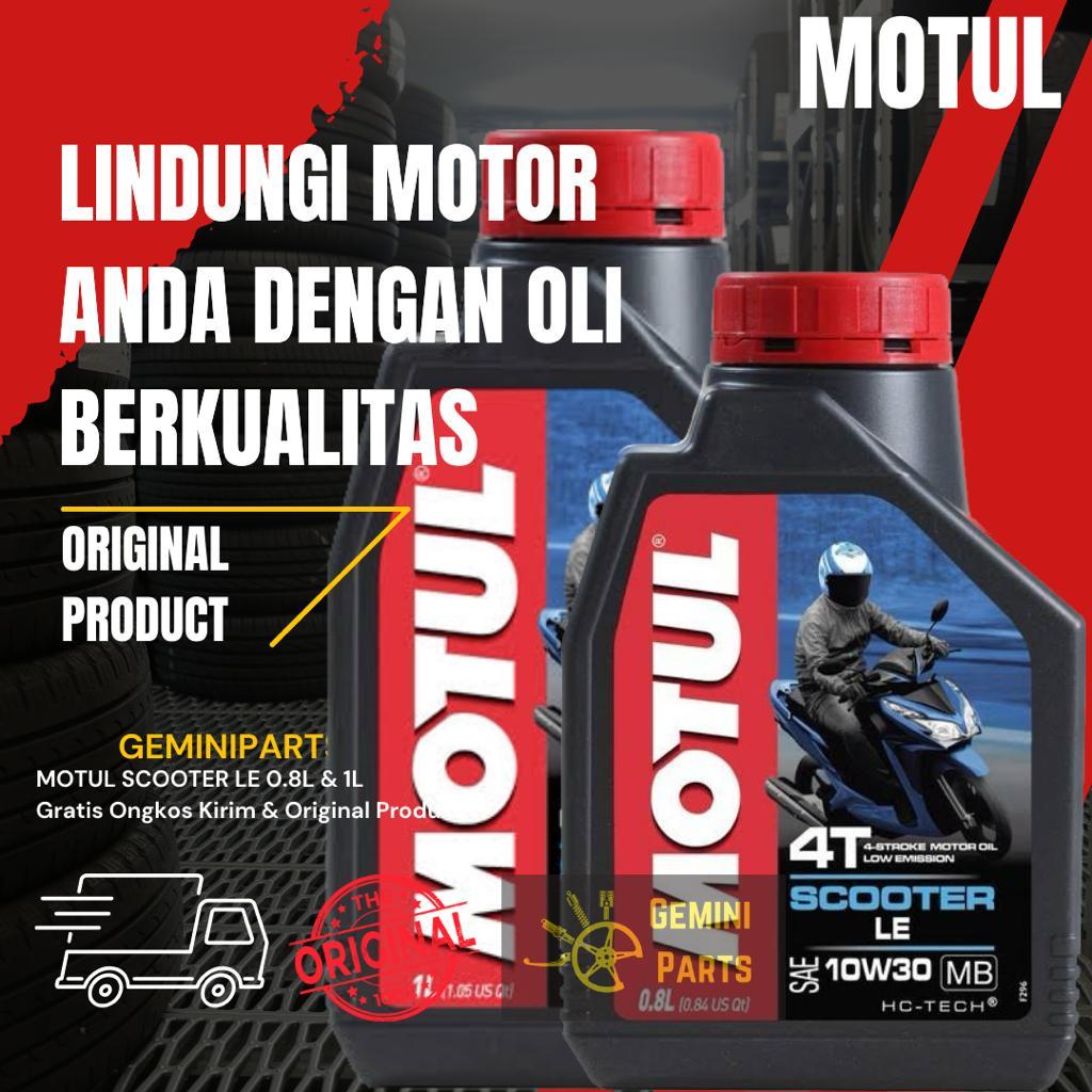 OLI MOTUL MATIC SCOOTER LE 10W-30 800ML & 1LITER MOTUL EXPERT LE 10W-40 800ML & 1LITER POWER LE 5W-4