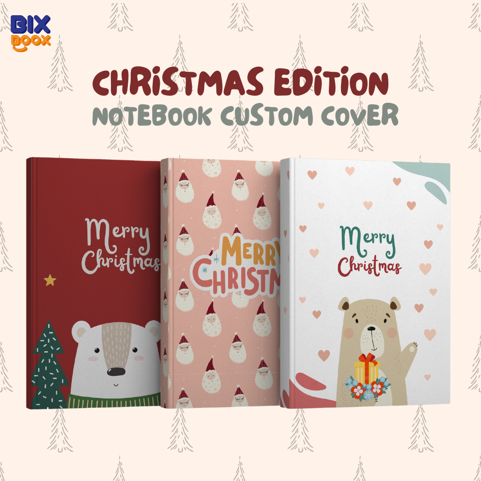 

KADO NATAL NOTEBOOK CUSTOM MURAH / CHRISMAST GIFT