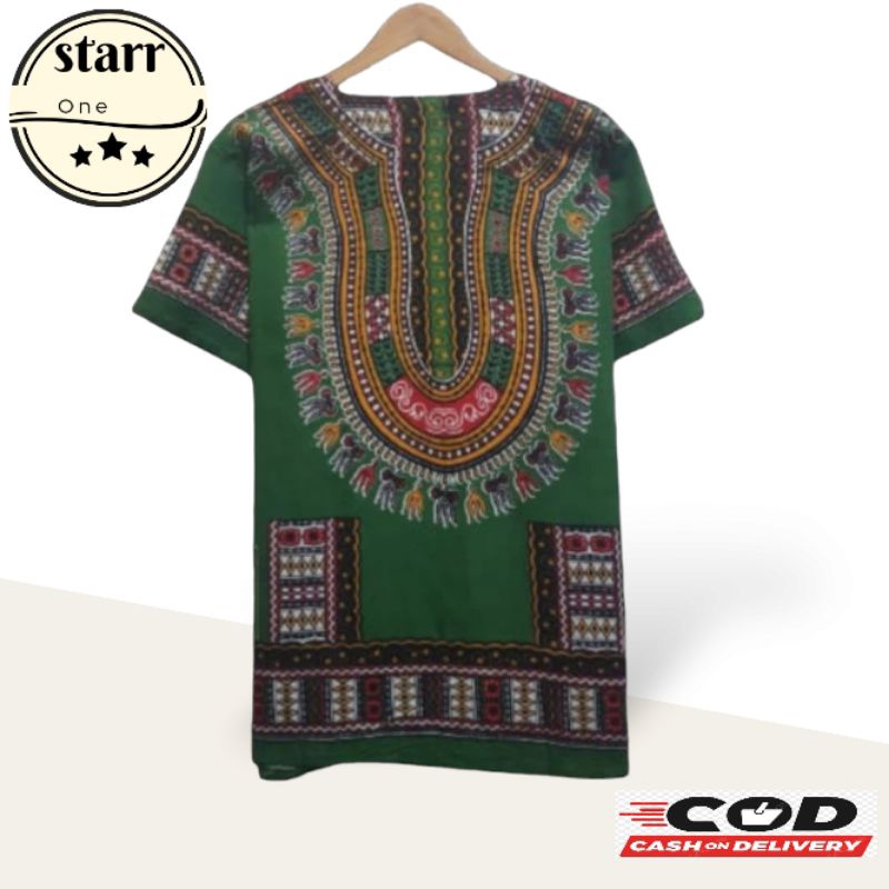 Terlaris baju kaos Dashiki / baju Bangkok / kaos santai /bali pria dewasa / baju bali motif etnik / 