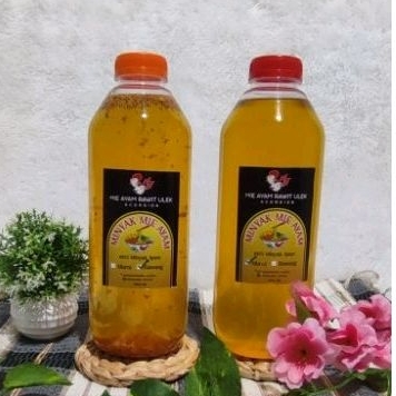 

Minyak Ayam Murni 100 % ukuran 1 Liter