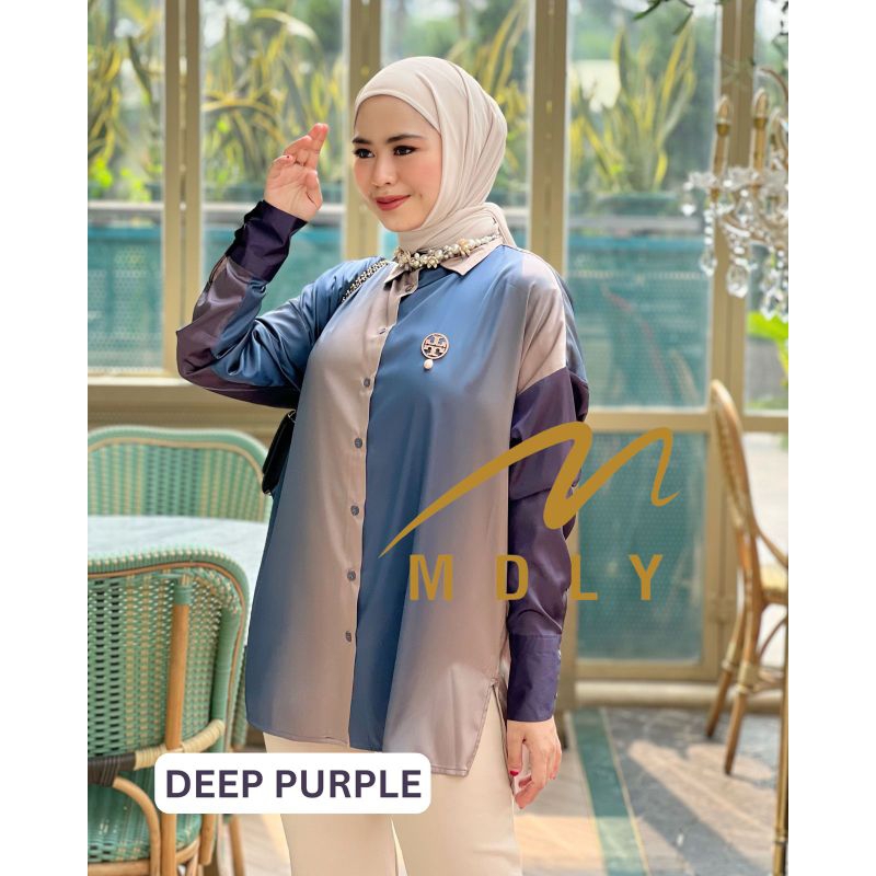 MDLY Ginka kemeja Atasan Wanita Terbaru Ginka Shirt by Mdly