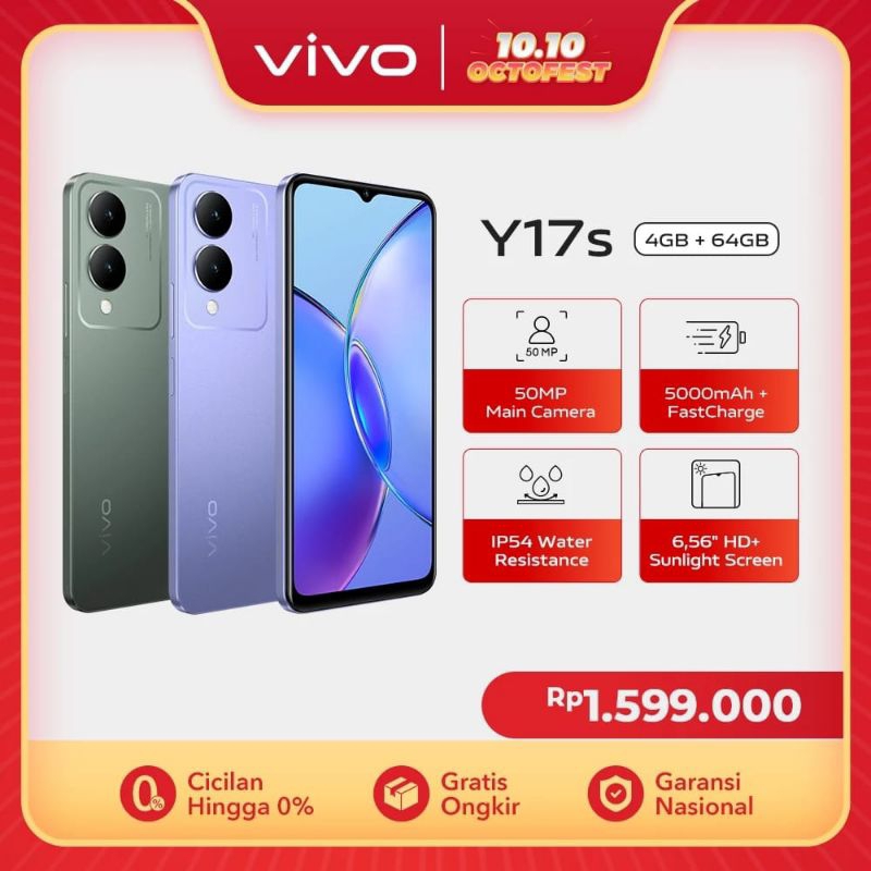 Vivo Y17s (4/64) 50MP