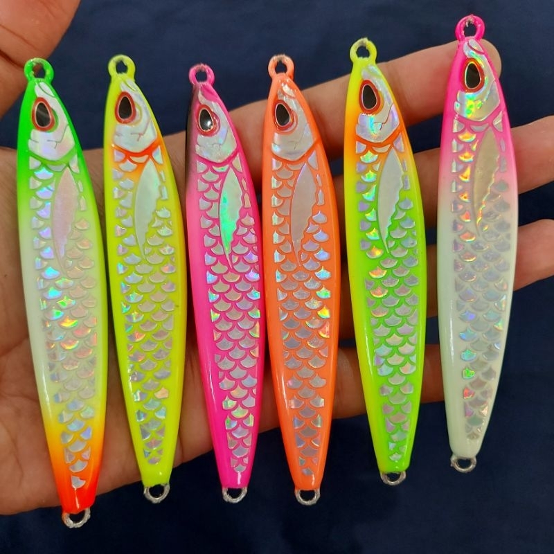 Metal  Jig  Full GID  80 gram / 100 gram