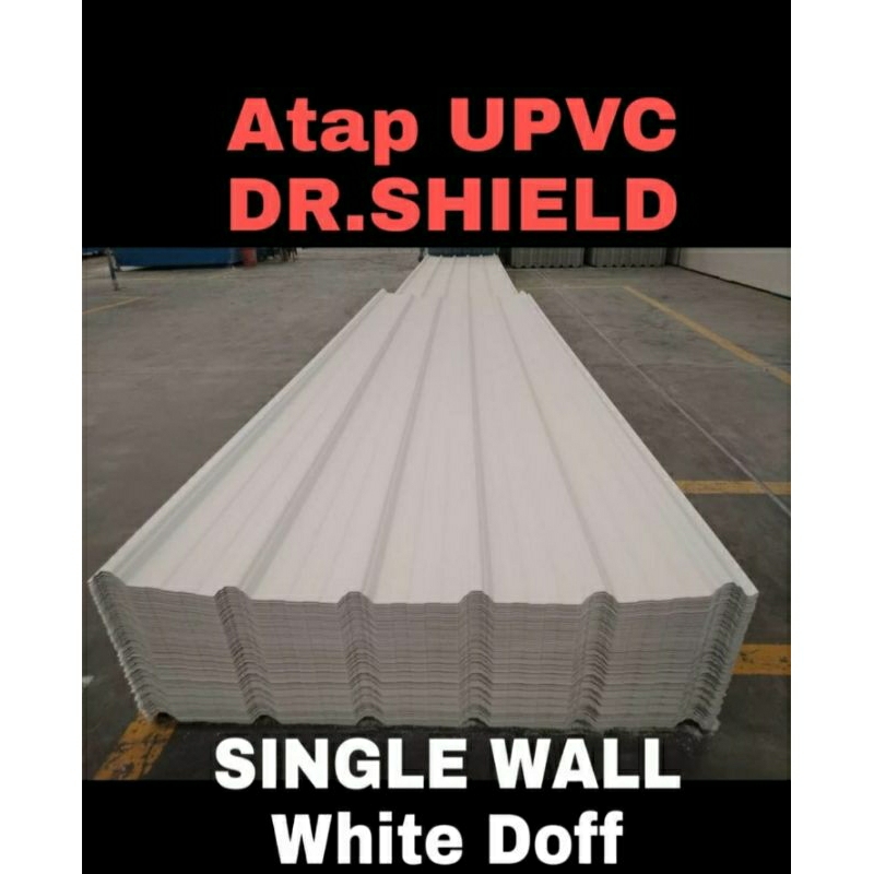 Atap UPVC Dr Shield single layer RF1050/meter/DR Shield single layer RF1050