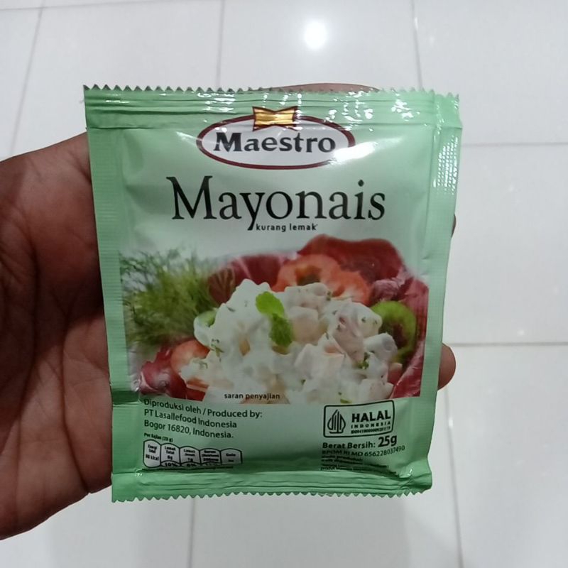 

Mahbubah - Maestro 25 g Mayonais Sachet