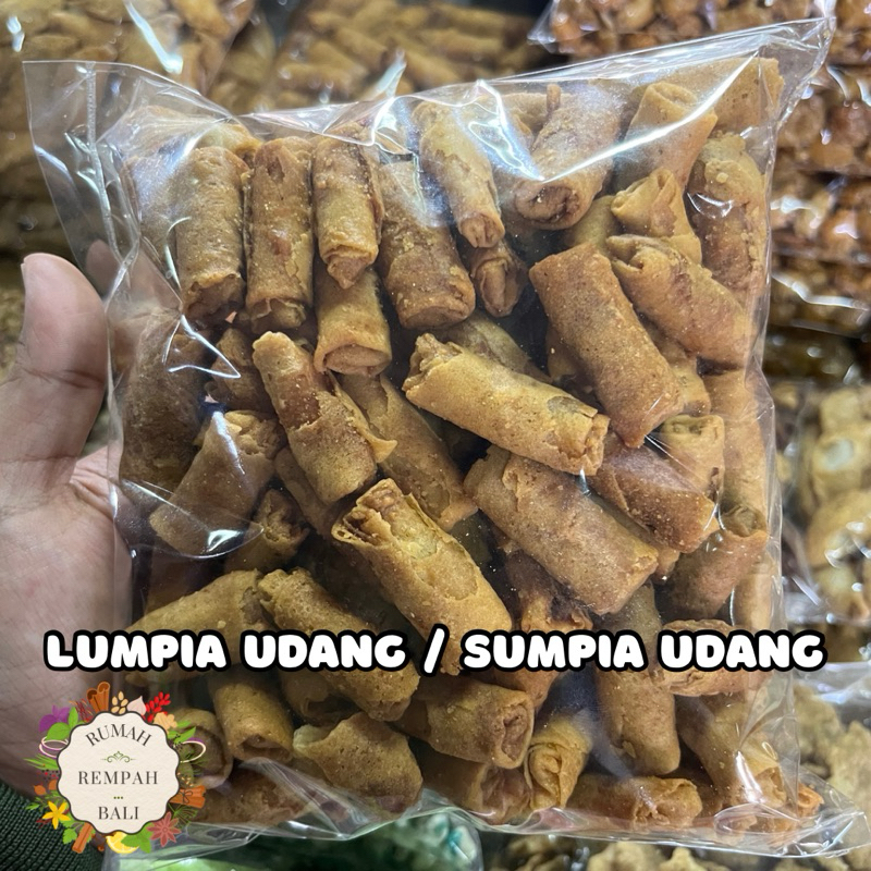 

Lumpia Udang 500gr Sumpia Asli Udang