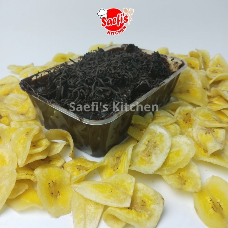 

Keripik Pisang Coklat Lumer 250 gram / keripik pisang renyah murah