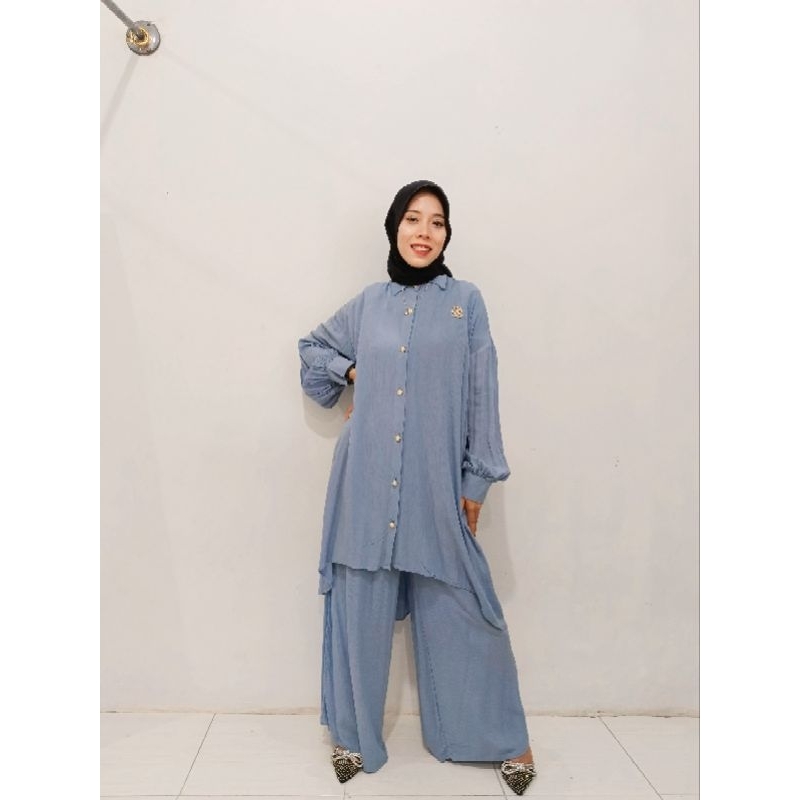 brend Shella sauki set-cel biru