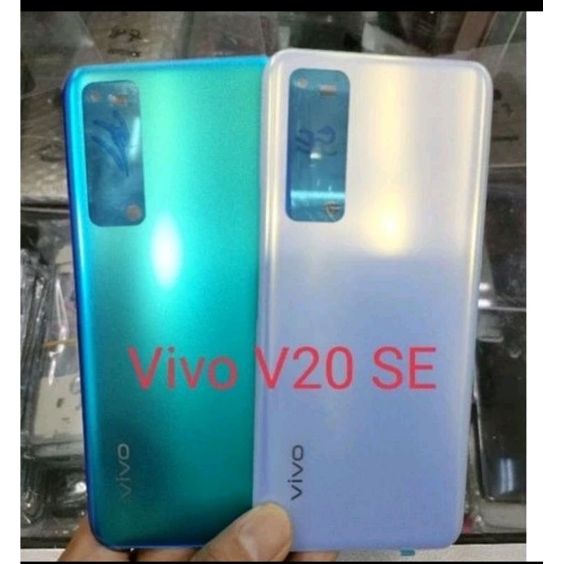 BACKDOOR BACKCOVER TUTUP CASING BELAKANG FULLSET FRAME TULANG TATAKAN LCD MIDDLE VIVO V20 SE ORIGINA