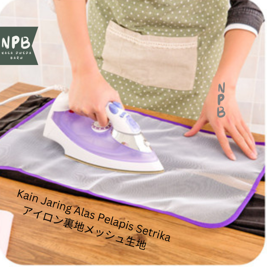Kain Jaring Alas Pelapis Setrika - Alas Tatakan Setrika Baju Anti Panas