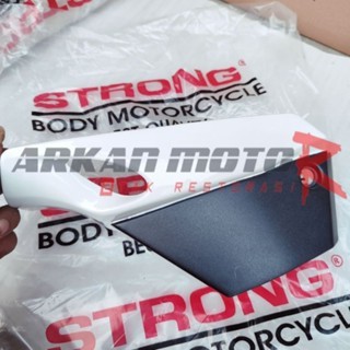 BOX BOK COVER TUTUP AKI PUTIH VEGA R LAMA FIZR F1ZR FIZ R NON ORIGINAL MERK STRONG