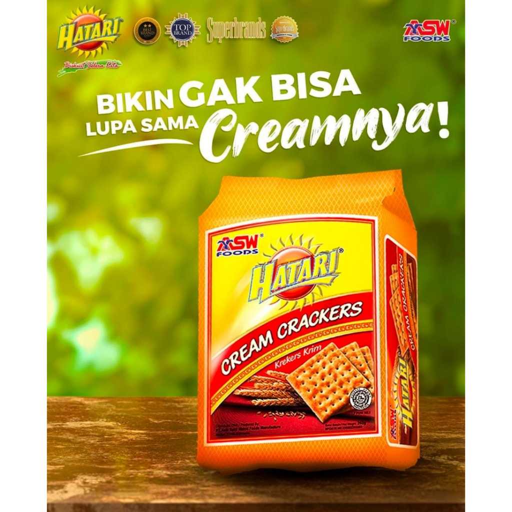 

Biskuit Crackers Hatari 250g