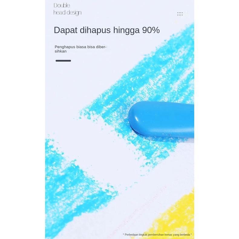 

mg Crayon Anti Air Anti Kotor Isi 36 Pcs / Crayon Lab Non Toxic / Crayon Triangular Lab Triangle